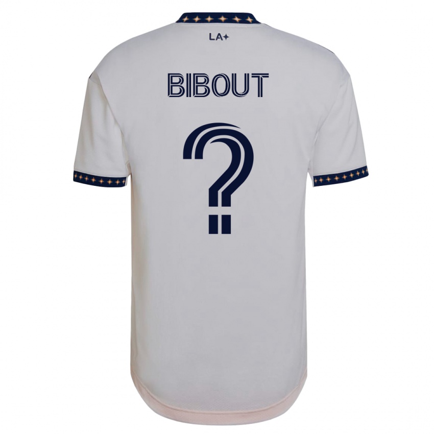 Enfant Maillot Aaron Bibout #0 Blanc Tenues Domicile 2023/24 T-Shirt
