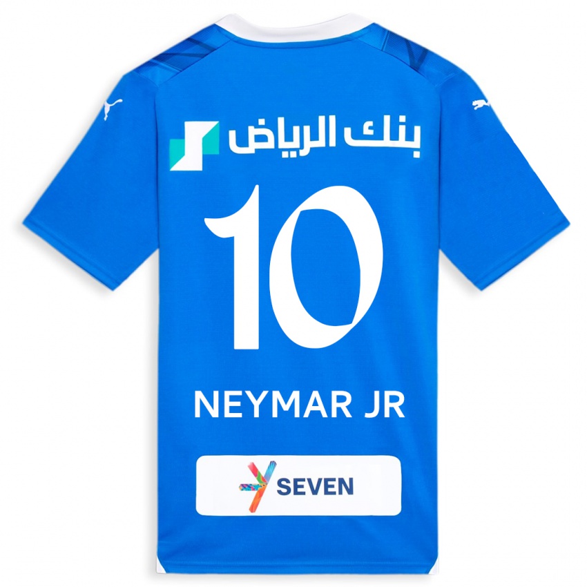 Femme Maillot Neymar #10 Bleu Tenues Domicile 2023/24 T-Shirt