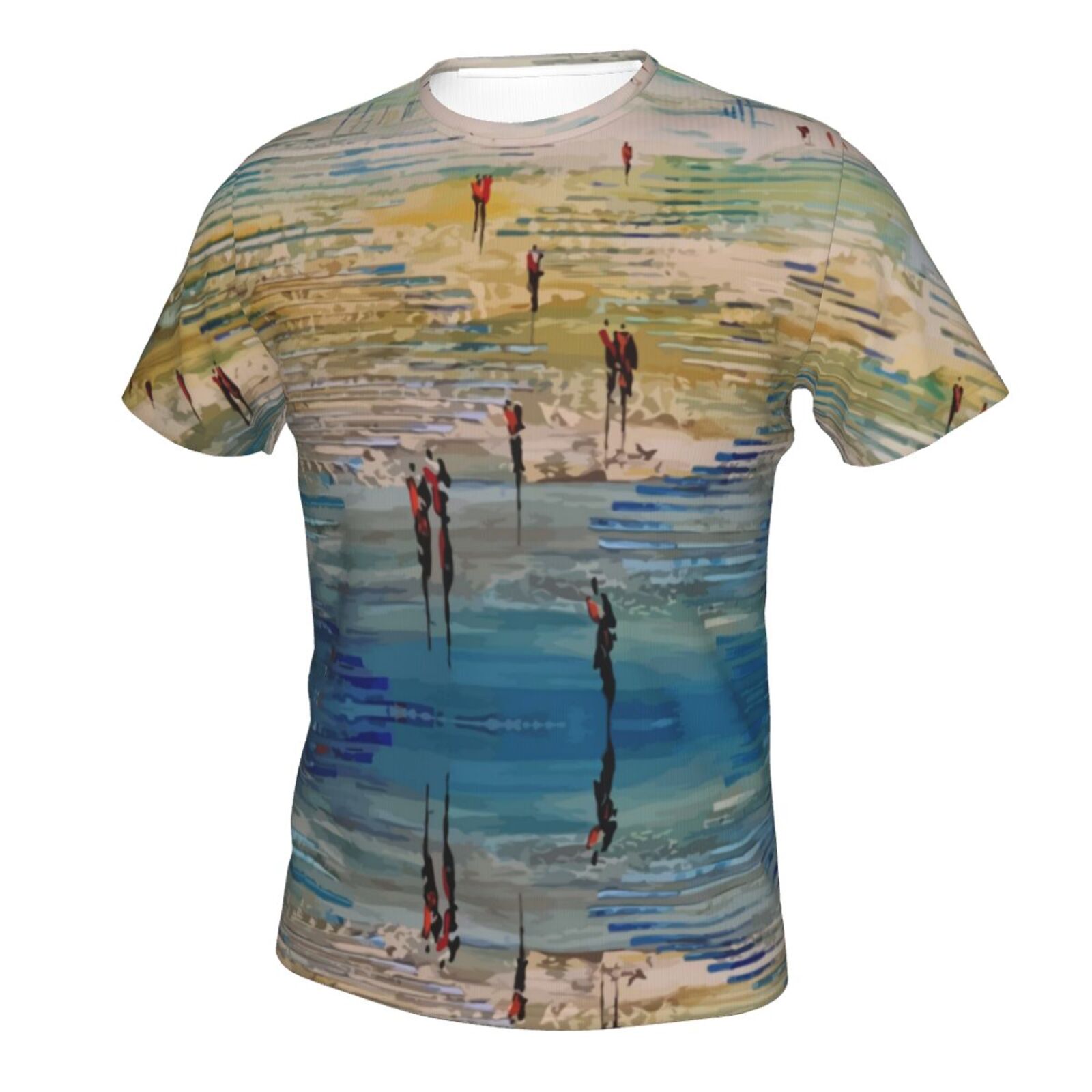T-shirt Classique Tous Les Chemins Painting Elements