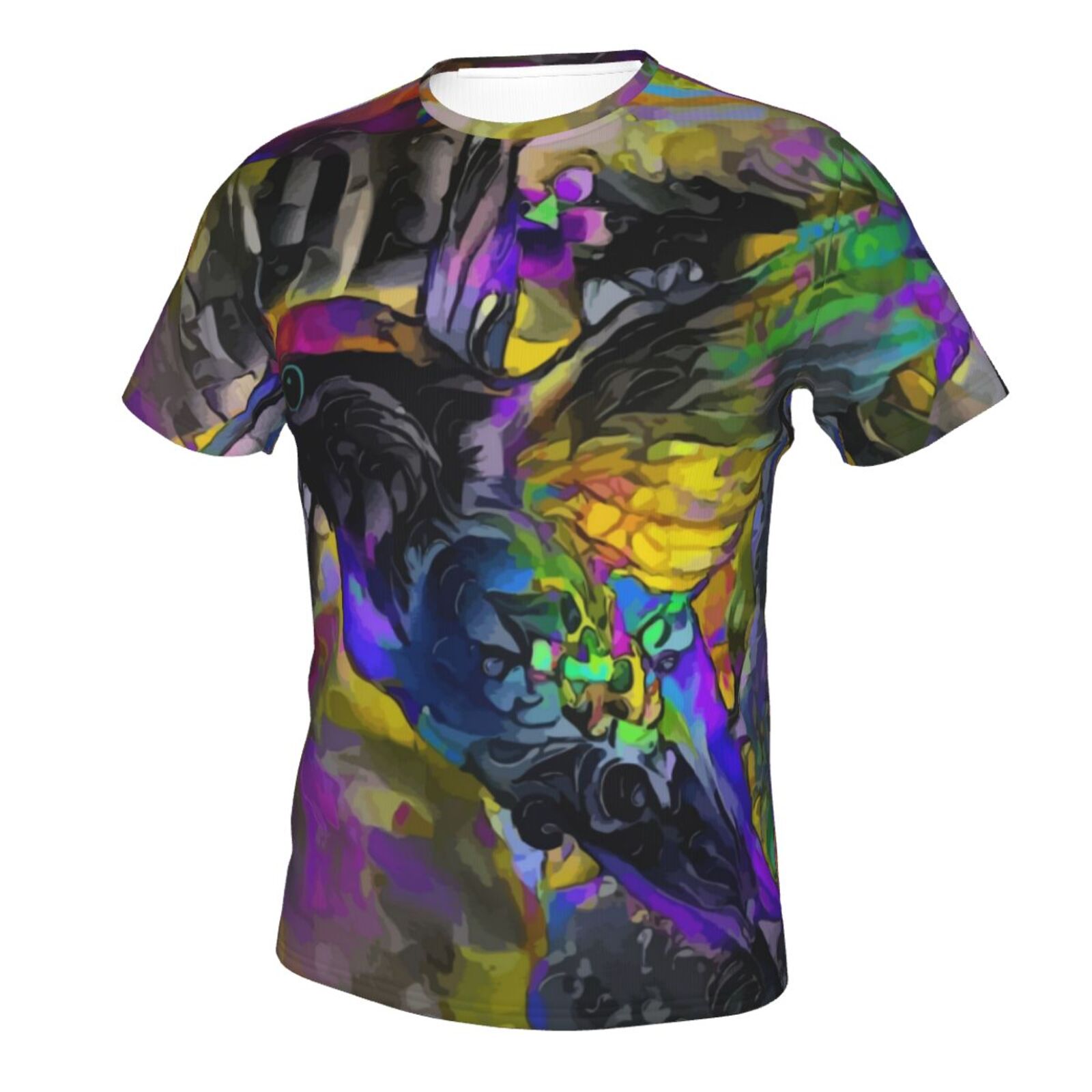 T-shirt Classique Colibri Technicolor Éléments Multimédias Mixtes