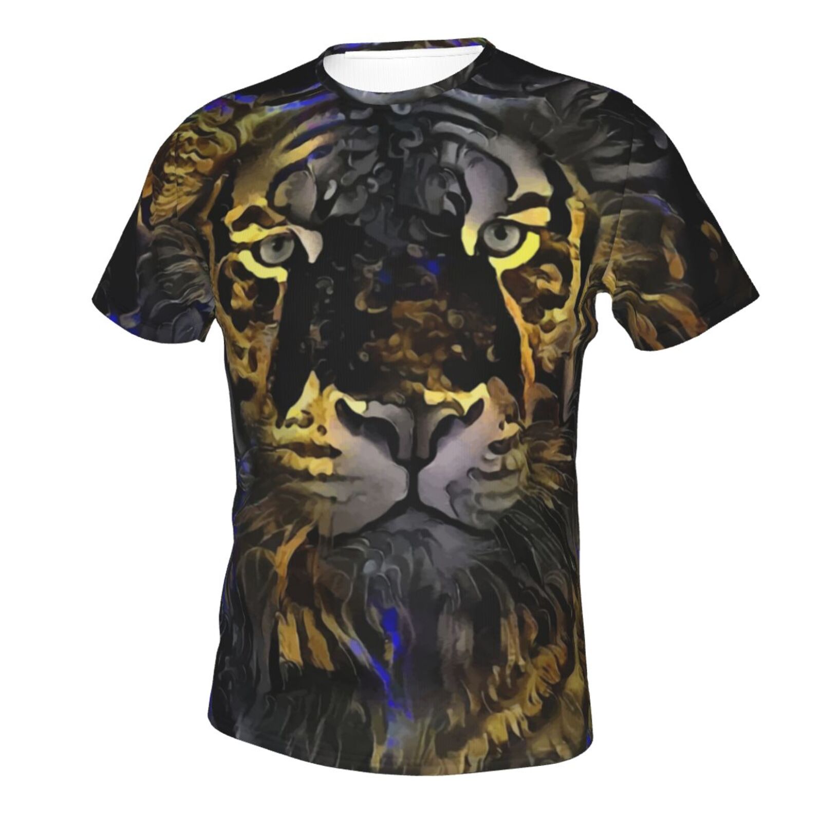 T-shirt Classique Tigermoon 2021 Éléments Multimédias Mixtes